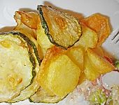 Frittierte Kartoffelchips (Bild)
