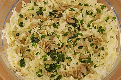 Kohlrabi - Apfel - Salat 1