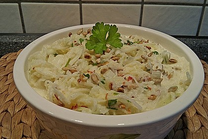 Kohlrabi - Apfel - Salat 3