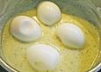 Eier in Dillsauce