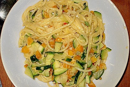 Gesunde Gem&uuml;sespaghetti &agrave; la Kati