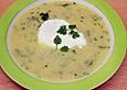 Kohlrabi - Kerbel - Suppe