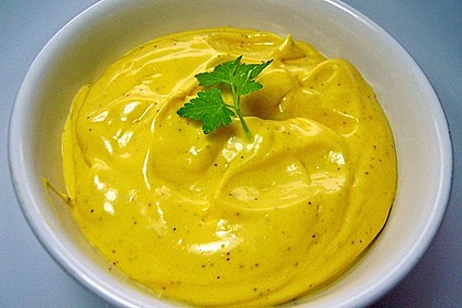 Mayonnaise mit dem Pürierstab hergestellt 2