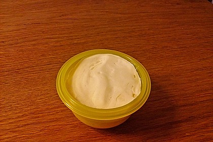 Mayonnaise mit dem Pürierstab hergestellt 18