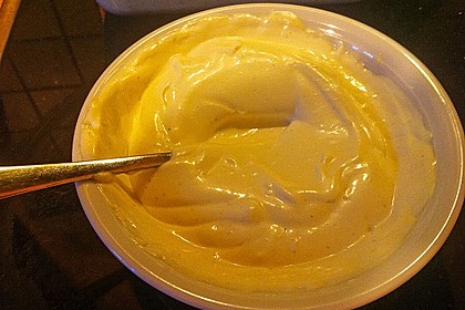 Mayonnaise mit dem Pürierstab hergestellt 9