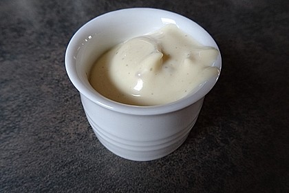 Mayonnaise mit dem Pürierstab hergestellt 11