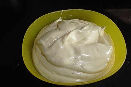 Mayonnaise mit dem Pürierstab hergestellt 13