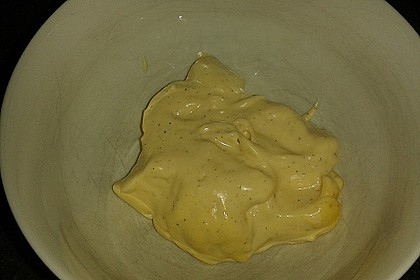 Mayonnaise mit dem Pürierstab hergestellt 23
