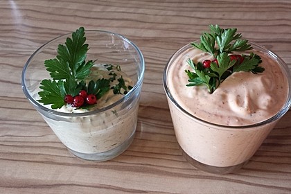 Mayonnaise mit dem Pürierstab hergestellt 4