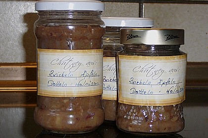 Apfel - Walnuss Chutney 2