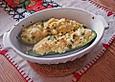 Gef&uuml;llte Zucchini mit Schafsk&auml;se