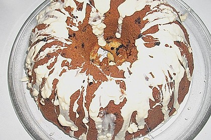 Rührkuchen mit Blaubeeren und weißer Schokolade 23