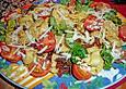 Tortellinisalat mediterraner Art
