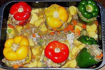 Gefüllte Paprika 4