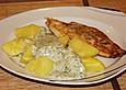 Fisch mit Petersilienso&szlig;e