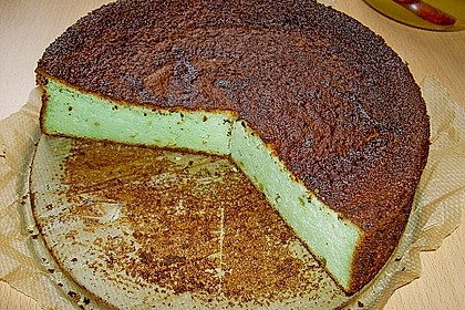 Gr&uuml;ner K&auml;sekuchen