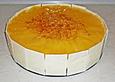 Pfirsichtorte mit Cornflakes - Schokoboden