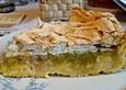 Rhabarberkuchen mit Baiser &agrave; la Oma