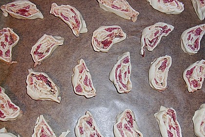 Blätterteig Pizza - Schnecken 15
