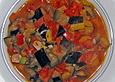 Auberginen - Paprika - Pfanne