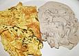 Sauerampfer - Pfannkuchen mit Champignons