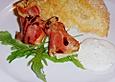 Schinkenr&ouml;llchen mit B&uuml;ffelmorzarella