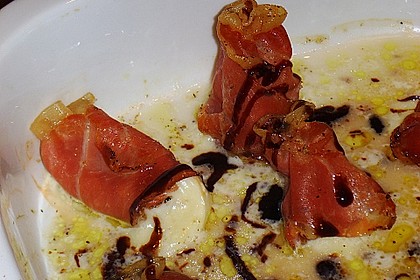 Schinkenr&ouml;llchen mit B&uuml;ffelmorzarella 1
