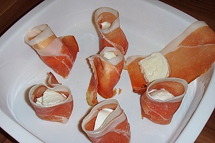 Schinkenr&ouml;llchen mit B&uuml;ffelmorzarella 2