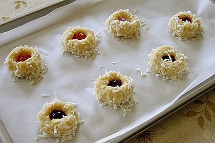 Plätzchen mit Kokosflocken 12