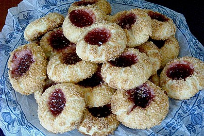 Plätzchen mit Kokosflocken 5