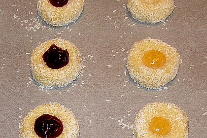 Plätzchen mit Kokosflocken 17