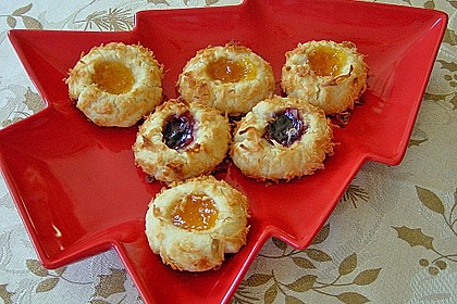 Plätzchen mit Kokosflocken 7