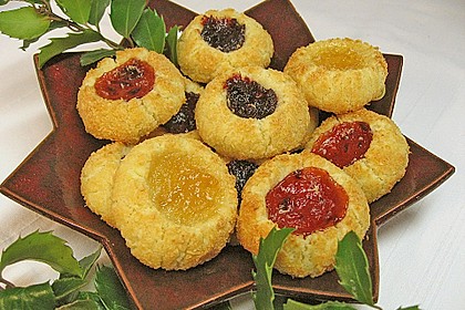 Plätzchen mit Kokosflocken 11