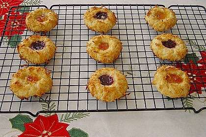 Plätzchen mit Kokosflocken 3