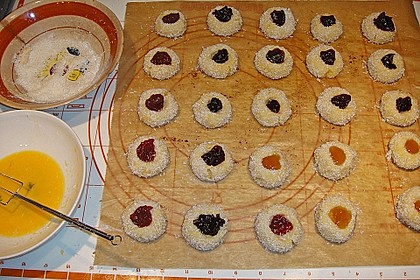 Plätzchen mit Kokosflocken 15