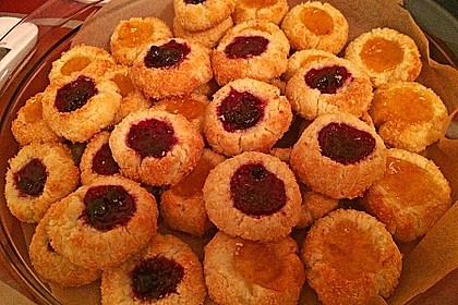 Plätzchen mit Kokosflocken 1