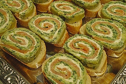 Lachs - Spinat - Roulade 6