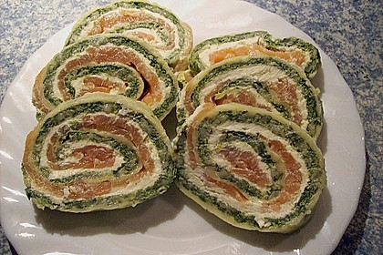 Lachs - Spinat - Roulade 15