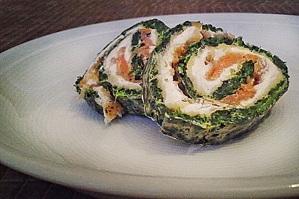 Lachs - Spinat - Roulade 10