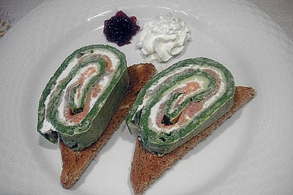 Lachs - Spinat - Roulade 3
