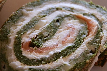 Lachs - Spinat - Roulade 23