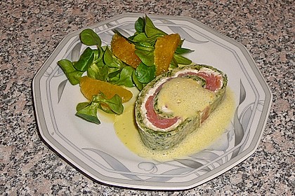 Lachs - Spinat - Roulade 8