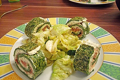 Lachs - Spinat - Roulade 13
