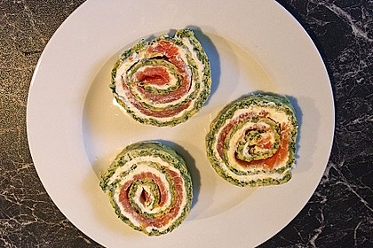 Lachs - Spinat - Roulade 9