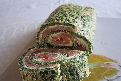 Lachs - Spinat - Roulade 5