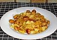 Bratwurst - Sauerkraut - Pfanne