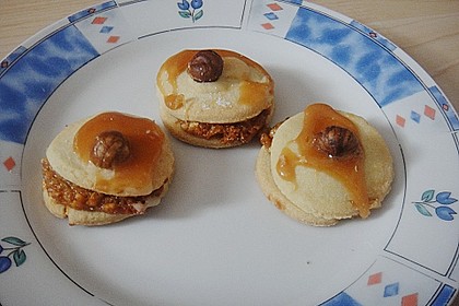 Karamell - Nuss - Pl&auml;tzchen 4