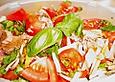 Thunfisch -Tomatensalat