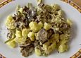 Pikanter Kartoffel - Champignons - Salat