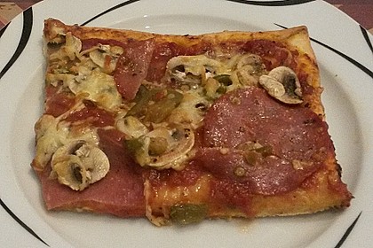 Schneller Pizzateig 15